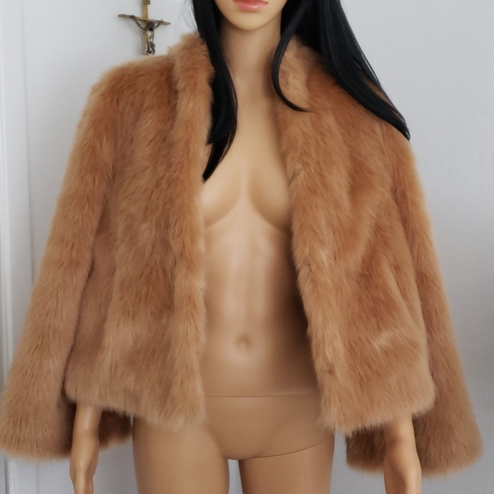 Faux Fur Jacket NWOT